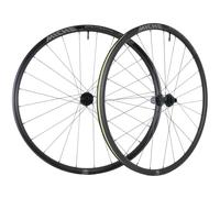 MICHE Reflex DX Tubeless Wheelset, 622-19C, Black, Compatible with Microspline Cassettes