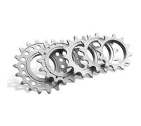 Miche Single Speed Ritzel 1/8´´ 13/16/17 Zähne (mit Gewinde) Matte Silver 16T