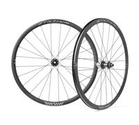 MICHE Syntium Aero Disc Wheelset, 622-19C, Black, Compatible with HG Cassettes
