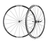 MICHE Syntium Pro Wheelset, 622-17C, Black/Grey, Compatible with Campagnolo Cassettes