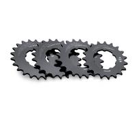 Miche Track Pista Alloy Sprocket 1/2 x 1/8" (3mm width) | No Carrier | Black