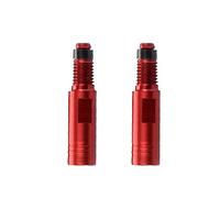 MICHE Valve Extenders, Red, 25mm Pair