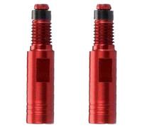 MICHE Valve Extenders, Red, 30mm Pair