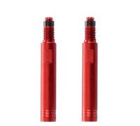 MICHE Valve Extenders, Red, 40mm Pair
