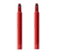 MICHE Valve Extenders, Red, 50mm Pair