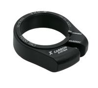 MICHE X Carbon Seat Post Clamp, Black, 35.4mm