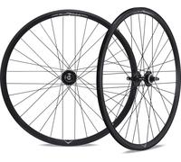 MICHE X-Press Track/Single Speed Wheelset, 622-15C, Black, Clincher