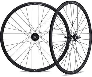 MICHE X-Press Track/Single Speed Wheelset, 622-15C, Black, Clincher