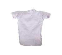 Michear 1/6 Scale Custom T-Shirt Top Model for 12" Male and Female Action Figure Body (White)