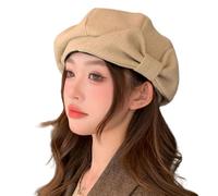 Michear Beret Hat Women Korean Ladies Berets Winter Warm Womens Hats Knit Classic Painter Cap Women Accessories