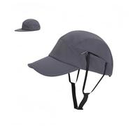 Michear Mens Baseball Cap Sports Men's Baseball Caps for Men UK Adjustable Lightweight and Breathable Outdoor Unisex Travel Cycling Sun Hat with Windproof Drawstring (UK, Alpha, One Size, Grey)