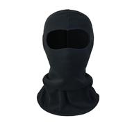 Michear Thermal Winter Balaclava, Thick Fleece Full Face Cover Mask, Elastic Windproof Ski Neck Warmer, Motorcycle Cycling Hat for Women and Men (UK, Alpha, One Size, Black)