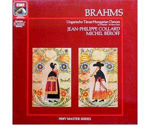 Michel Beroff & Jean-Philippe Collard - Brahms: 21 Ungarische Tänze (zu 4 Händen) [Vinyl LP] [Schallplatte]