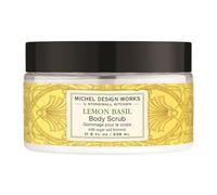 Michel Design Works Body Scrub Skin Exfoliating Sugar Scrubber Lemon & Basil 236ml