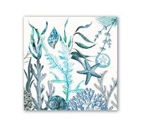 Michel Design Works Cocktail Napkins, Ocean Tide