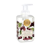Michel Design Works Foaming Hand Soap, Dark Cherry, Beautiful Square Container with Pump