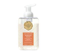 Michel Design Works Foaming Hand Soap, Sparkling Peach, Beautiful Square Container with Pump 530ml