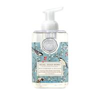 Michel Design Works Foaming Hand Soap, Winterberry & Balsam, Beautiful Square Container with Pump