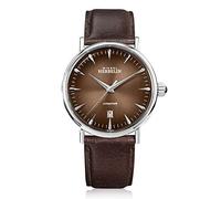 Michel Herbelin Inspiration Automatic | Men's Brown Leather Strap | Brown Dial 1647/AP27