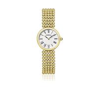 Michel Herbelin Womens 27mm Gold Plated Bracelet Pearl Dial 17483/BP08
