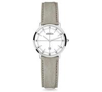 Michel Herbelin Womens Analogue Quartz Watch with Real Leather Strap 16915/12LKN
