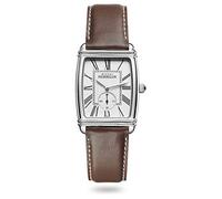 Michel Herbelin Womens | Art Déco | Silver Dial | Brown Leather Strap 10638/08MA