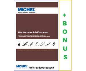 Michel Old German Writings Read + Brochure 2025