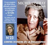Michel Onfray - Hannah Arendt - La Pensee Post-nazie 1 - CD - N3z