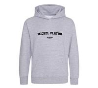 Michel Platini Kids Hoodie - Gray / 14-15 years