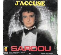 Michel Sardou - La vieille - J'accuse - Michel Sardou : Disque vinyle 45 Tours (vinyl 7")