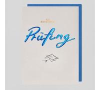 Michel Verlag Congratulations Card for Examination | Folding Card with Envelope | Congratulations Success Exam Master Bachelor Studies School Graduate | 12 x 17 cm, Made in Germany (Font Card)