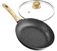 MICHELANGELO 30cm Non Stick Frying Pan with Lid for Induction, Large Pan