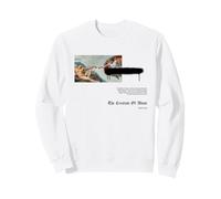 Michelangelo Creation of Adam Graffiti Modern Art PAPL060 Sweatshirt