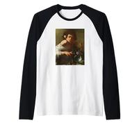 Michelangelo da Caravaggio Art - Bitten by a Lizard Raglan Baseball Tee