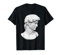 Michelangelo David Statue Head Sculpture 1501-1504 Value Graphic T-Shirt