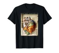 Michelangelo - Delphic Sibyl, Sistine Chapel - For artists T-Shirt