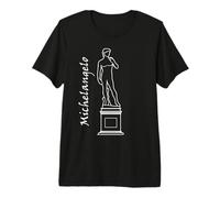 Michelangelo Florence Renaissance Medieval Masterpiece Premium T-Shirt
