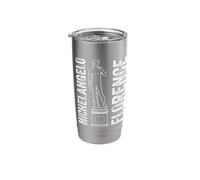 Michelangelo Florence Renaissance Medieval Masterpiece Stainless Steel Insulated Tumbler