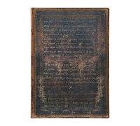 Michelangelo, Handwriting (Embellished Manuscripts Collection) Midi Lined Softcover Flexi Journal (Elastic Band Closure)