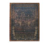 Michelangelo, Handwriting (Embellished Manuscripts Collection) Ultra Unlined Softcover Flexi Journal (Elastic Band Closure)