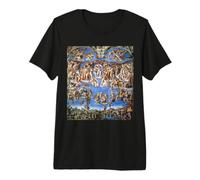 Michelangelo Last Judgment Fresco 1536-1541 Premium T-Shirt