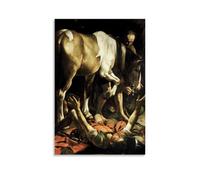 Michelangelo Merisi Da Caravaggio Painter's《The Conversion of Saint Paul Canvas Room Aesthetic Wall Art Prints Home Modern Decor 12x18inch(30x45cm)