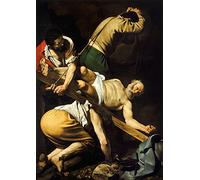 Michelangelo Merisi da Caravaggio: The Crucifixion of Saint Peter. Religious/Biblical Fine Art Print/Poster. Size A3 (42cm x 29.7cm)