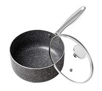 MICHELANGELO Saucepan Sets 14+18+20cm， Non Stick Ceramic Saucepans