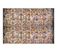 Michelangelo Sistine Chapel Vaticani Museum Collection Panorama Jigsaw Puzzle (1000 Pieces)
