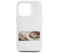 Michelangelo The Creation of Adam Fresco circa 1511 Case for iPhone 13 Pro