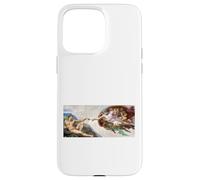 Michelangelo The Creation of Adam Fresco circa 1511 Case for iPhone 15 Pro Max