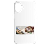 Michelangelo The Creation of Adam Fresco circa 1511 Case for iPhone 16 Plus