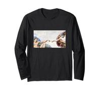Michelangelo The Creation of Adam (Sistine Chapel Ceiling) Long Sleeve T-Shirt
