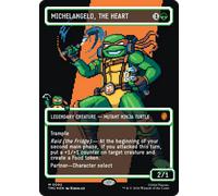 Michelangelo, the Heart (Borderless Pixel Surge Foil) | Teenage Mutant Ninja Turtles Eternal